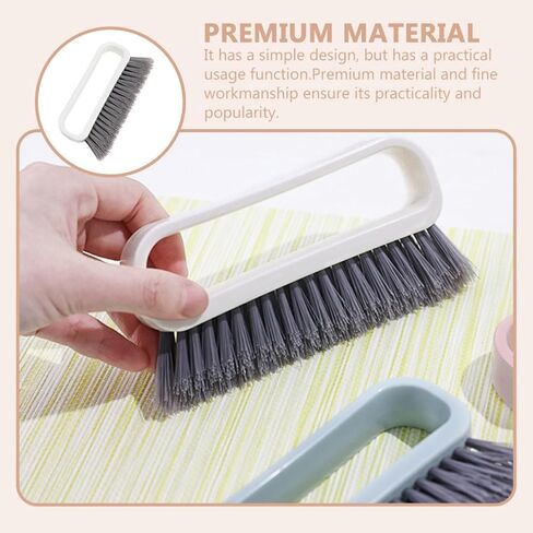 HOMSFOU Multifunctional Cleaning Brush White for Fallen Leaves and Slag Removal, Home Household Practical Brush for Flower Arrangement and Surface Debris Cleaning in Saudi Arabia