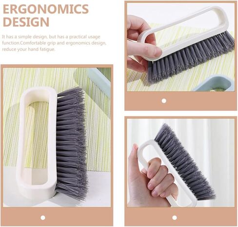 HOMSFOU Multifunctional Cleaning Brush White for Fallen Leaves and Slag Removal, Home Household Practical Brush for Flower Arrangement and Surface Debris Cleaning in Saudi Arabia