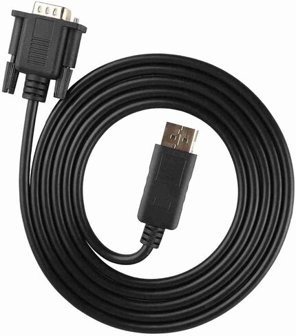 محول كابل DisplayPort HD 1080P إلى VGA، ومنفذ DisplayPort إلى VGA، للنساء المنزلي لأجهزة الكمبيوتر المحمول للرجال in Kuwait