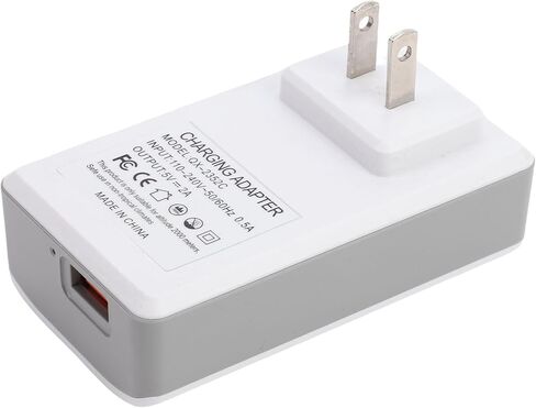 Eujgoov بطارية احتياطية صغيرة بقدرة 1200 مللي أمبير في الساعة محول شحن UPS صغير USB الاستعداد للطوارئ لأجهزة 5V2A (قابس الولايات المتحدة) in Saudi Arabia