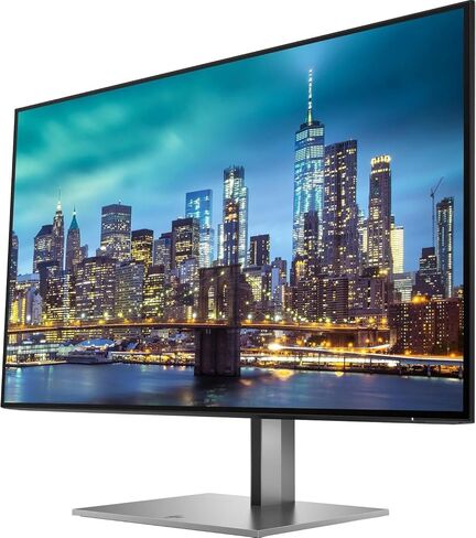 شاشة HP Z27 مقاس 27 بوصة بدقة 4K UHD 3840 x 2160 بإضاءة خلفية LED (2TB68A8#ABA) حزمة من قطعتين مع حامل شاشة مثبت على المكتب قابل للتعديل بالكامل in Kuwait