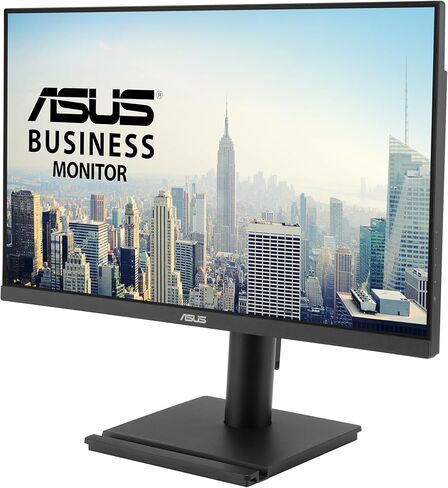 شاشة الأعمال ASUS مقاس 24 بوصة بدقة 1080 بكسل (VA249QGS) - IPS، دقة عالية كاملة، بدون إطار، 120 هرتز، مزامنة متكيفة، 1 مللي ثانية، HDMI، منفذ DisplayPort، VGA، العناية بالعين، إضاءة زرقاء منخفضة، مريحة، قابلة للتركيب على الحائط وفقًا لمعايير VESA، ضمان 3  in Kuwait