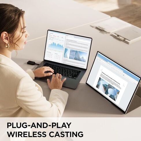 شاشة ViewSonic VG1656N-S مقاس 16 بوصة 1200 بكسل IPS لاسلكية محمولة مع 2 طريقة تعمل بالطاقة 60 وات USB C، 60 هرتز، أسود - مُجدد معتمد in Kuwait