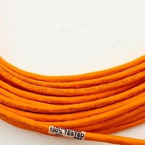 #US HC5EOR50 Cat5e برتقالي 50 قدم سلك توصيل إيثرنت شبكة مركز البيانات in Kuwait