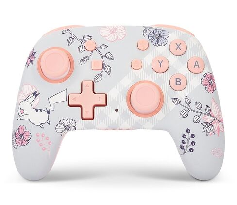 PowerA Nano Enhanced Wireless Controller for Nintendo Switch - Pikachu Garden, mini, portable, gamepad, motion controls, bluetooth (Renewed) in Saudi Arabia