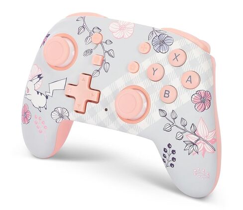 PowerA Nano Enhanced Wireless Controller for Nintendo Switch - Pikachu Garden, mini, portable, gamepad, motion controls, bluetooth (Renewed) in Saudi Arabia