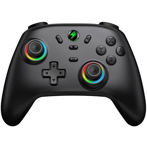 GAMSINGY Wireless PC Controller and Controller Stand Compatible with Nintendo Switch 1/2/iOS/Android/Windows with 2 Macro Button, Gamepad with LED Turbo Vibration Motion Control Support HID MFi Steam in Saudi Arabia