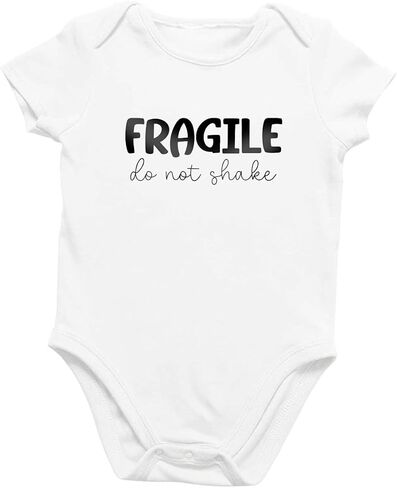 بدلة أطفال من Printique Organic معتمدة من GOTS للجنسين من عمر 0 ​​إلى 18 شهرًا - اقتباسات مضحكة ساخرة in Saudi Arabia