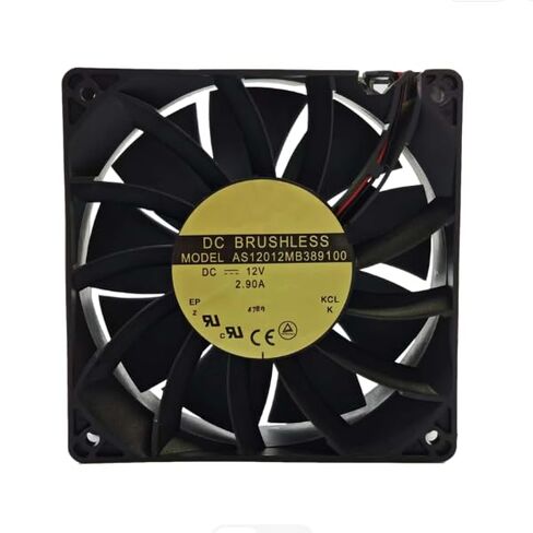AS12012MB389100 DC 12V 2.9A 120x120x38mm 2-Wire Cooling Fan in Saudi Arabia