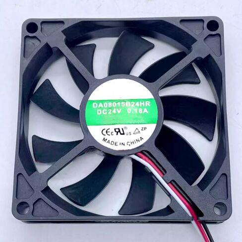 DA08015B24HR DC 24V 0.18A 80x80x15mm مروحة تبريد 3 أسلاك in Saudi Arabia