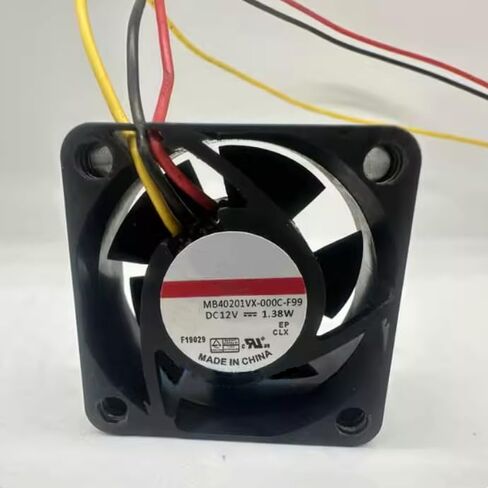 MB40201VX-000C-F99 DC 12V 1.38W 40x40x20mm 3-Wire Cooling Fan in Saudi Arabia