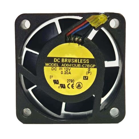 AD0412UB-C7BGP DC 12V 0.2A 40x40x20mm مروحة تبريد 3 أسلاك in Saudi Arabia
