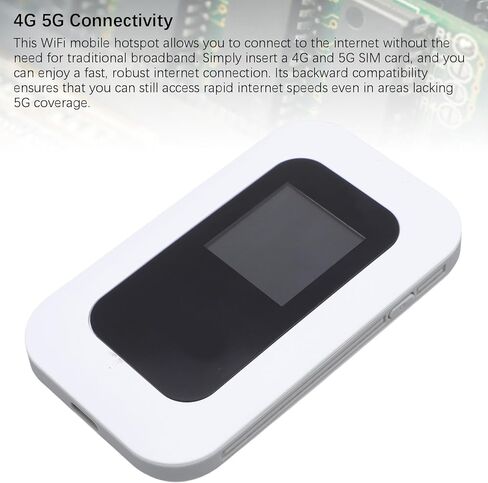 جهاز Luqeeg WiFi Hotspot، إعداد سهل للتوصيل والتشغيل بسرعة 300 ميجابايت في الثانية عالي السرعة 4G جهاز نقطة اتصال متنقل محمول مع عمر بطارية طويل، أدوات إلكترونية للتخييم أثناء السفر in Saudi Arabia