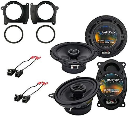 حزمة ترقية مكبر الصوت البديل من المصنع Harmony Audio R65 R46 المتوافقة مع GMC Sonoma 1998-2004 in Kuwait