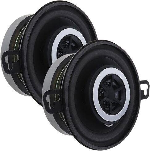 2pcs Car Stereo Speakers, 3.5 Inch Coaxial Loud Pro Audio Car Speaker, 12V 200W Universal Automobile Car Horn Speaker with Coaxial Type and Full Frequency for Most Vehicle Audio System in Saudi Arabia