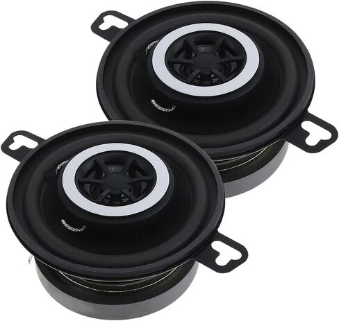 2pcs Car Stereo Speakers, 3.5 Inch Coaxial Loud Pro Audio Car Speaker, 12V 200W Universal Automobile Car Horn Speaker with Coaxial Type and Full Frequency for Most Vehicle Audio System in Saudi Arabia