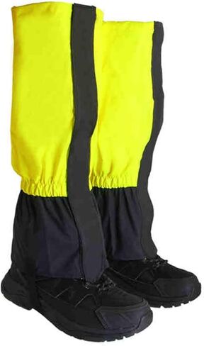 Hiking Gaiters,Hiking Leg Covers,Shoe and Boot Protection, Cross-country Leggings, Suitable for Snow And Mountaineering(Black) in Saudi Arabia