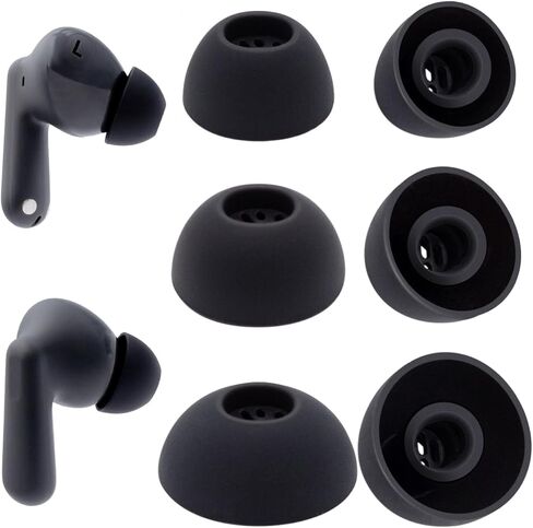 أطراف أذن بديلة من Klowcok لسماعات OnePlus Buds 4 / Nord Buds 3 / Buds Pro 3 / Buds 3، أطراف أذن من السيليكون الناعم 3 أزواج (S/M/L) in Kuwait