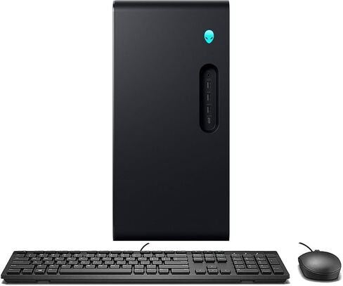 كمبيوتر مكتبي للألعاب DELL Alienware Aurora R16 - Intel Core i9-13900K 24-Core حتى 5.80 جيجا هرتز، 64 جيجا رام، 2 تيرابايت NVMe SSD، GeForce RTX 4070 12 جيجا GDDR6X، Windows 11 Pro، تبريد سائل، أسود بازلت in Kuwait