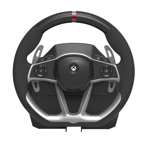 عجلة سباق HORI Wired Force Feedback Racing Wheel DLX - عجلة قيادة مع اهتزاز ودواسات - Xbox Series X - Xbox One in Kuwait