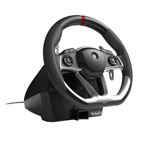 عجلة سباق HORI Wired Force Feedback Racing Wheel DLX - عجلة قيادة مع اهتزاز ودواسات - Xbox Series X - Xbox One in Kuwait