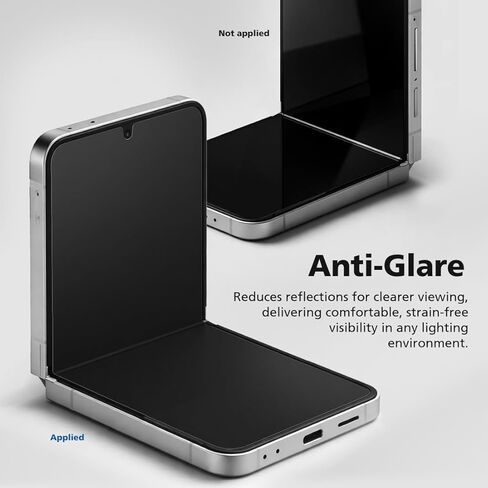 [3+3] لهاتف Samsung Galaxy Z Flip 3 5g، واقي شاشة غير لامع مضاد للوهج EPU+TPU، 3 عبوات مغطاة بالكامل من الداخل + 3 عبوات غشاء خارجي، مضاد لبصمات الأصابع، شفاء ذاتي، سهل التركيب مع أداة المحاذاة in Saudi Arabia