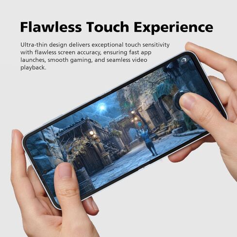 [3+3] لهاتف Samsung Galaxy Z Flip 3 5g، واقي شاشة غير لامع مضاد للوهج EPU+TPU، 3 عبوات مغطاة بالكامل من الداخل + 3 عبوات غشاء خارجي، مضاد لبصمات الأصابع، شفاء ذاتي، سهل التركيب مع أداة المحاذاة in Saudi Arabia