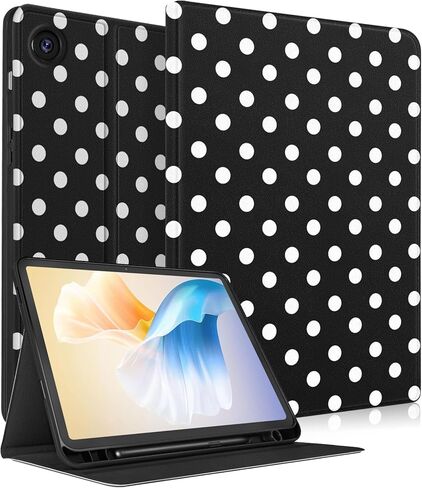 for Samsung Galaxy Tab S9/S9 FE/S10/S10 FE/S10 Lite Case 10.9 Inch - Smart Folio Cover with Build-in Pencil Holder Women Girls Design for Samsung Tablet S9 Cover 11 inch,Retro Floral in Saudi Arabia