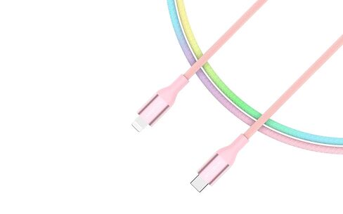 كابل InMotion Good Vibes MFI Lightning إلى USB-C بطول 1 متر in Kuwait