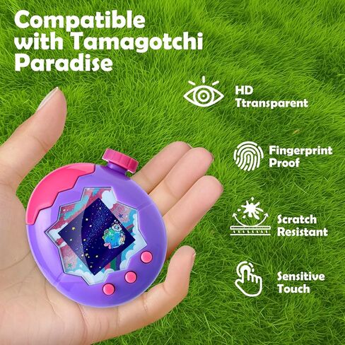 6-PCS Screen Protectors Compatible with Tamagotchi Paradise, Soft TPU Full Coverage Screen Cover Anti-Scratch Clear Film in Saudi Arabia