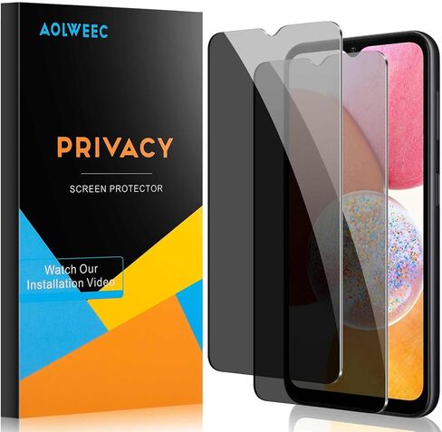 2 Pack For Motorola Edge 2025 Privacy Screen Protector [Anti-Scratch], Anti-Spy, Case Friendly, 9H Hardness, Bubble Free Tempered Glass Screen Protector for Moto Edge 2025 5G in Saudi Arabia