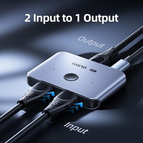 لوحة تبريد للكمبيوتر المحمول llano V12 RGB ومحول HDMI 2.1 8K@60 هرتز 4K@120 هرتز in Kuwait