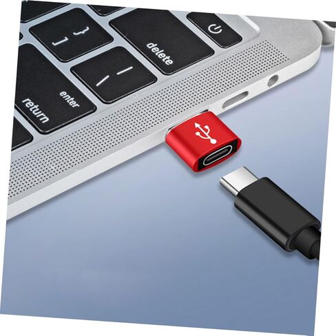 مجموعة محولات USB C مكونة من 5 قطع من النوع C إلى USB 3.0 لأجهزة الكمبيوتر المحمولة والهواتف الذكية المتوافقة مع الشحن السريع وتصميم قوي in Saudi Arabia