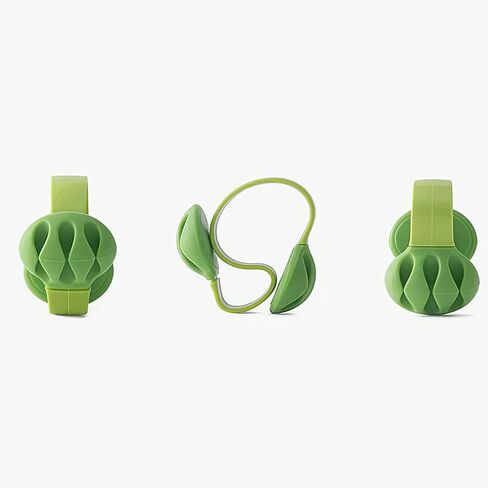 Single Pack Cable Management Clips - Self-Adhesive Cord Organizer for Desk, Nightstand, Office | Green Wire Holder for Chargers, USB Cables (No Drill, Multipurpose) in Saudi Arabia