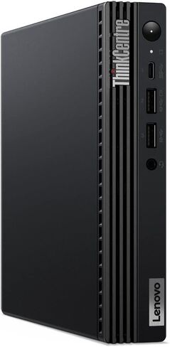كمبيوتر مكتبي صغير Lenovo ThinkCentre M70q Gen 3 - الجيل الثاني عشر Intel Core i7-12700T 12-Core حتى 4.70 جيجاهرتز، وحدة المعالجة المركزية 32 جيجابايت، 1 تيرابايت NVMe SSD، Intel UHD Graphics 770، WiFi 6 + Bluetooth 5.2، Windows 11 Pro in Kuwait