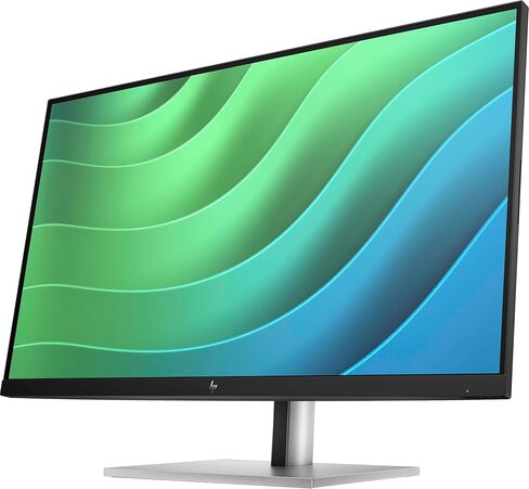 شاشة HP E27 G5 مقاس 27 بوصة FHD IPS مع وقت استجابة 5 مللي ثانية، مضادة للتوهج، خالية من الوميض، سطوع 300 شمعة في المتر المربع، حامل VESA (100 مم)، موسع منفذ HDMI وDockztorm USB، لون أسود/فضي (6N4E2AA#ABA) in Kuwait