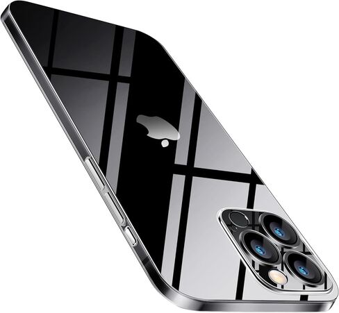 for iPhone 17 Pro Max Slim Case,Paper-Thin Transparent Finish Skin Back Case [Non Yellowing] Ultra Protective Cover with Camera Protection 6.9 Inch (Clear) in Saudi Arabia