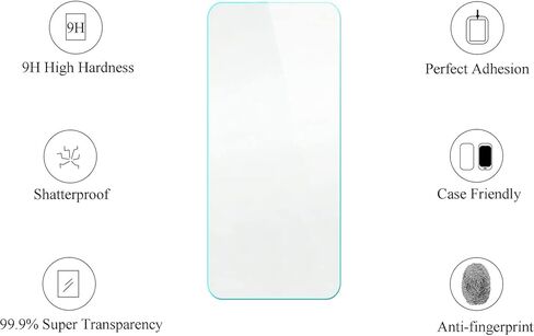 حافظة AriVoice A67L متوافقة مع غطاء حافظة هاتف Foxx FoxxD A67L [مع واقي شاشة من الزجاج المقسى] [كمبيوتر صلب + سيليكون ناعم] [دعم حلقة] [تأثير مضيء] YGL-LHD in Kuwait