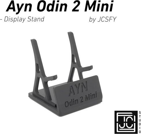 Display Stand for Ayn Odin 2 Mini for O2Mini with Charging Space | Dock Shelf Unit for Gaming Retro Device Compatible with JCSFY Grips in Saudi Arabia