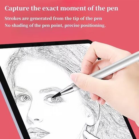 3 in 1 Stylus Pens for Touch Screens, High Sensitivity & Precision Capacitive Stylus for Apple iPad iPhone Tablets Samsung Galaxy All Universal Touchscreen Devices in Saudi Arabia