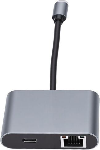محول Sanpyl USB C إلى Ethernet، محول إيثرنت 2.5 جيجابت في الثانية من النوع C إلى RJ45 لأجهزة الكمبيوتر المحمول، يدعم الشحن السريع PD in Kuwait