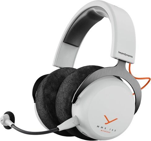 سماعة الألعاب اللاسلكية Beyerdynamic MMX 150 باللون الأبيض القطبي الشمالي مع تخصيص الصوت ووسادات الأذن القطيفة مع عمر بطارية يصل إلى 50 ساعة وتخصيص الصوت عبر التطبيق in Saudi Arabia