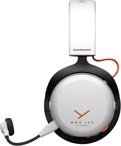 سماعة الألعاب اللاسلكية Beyerdynamic MMX 150 باللون الأبيض القطبي الشمالي مع تخصيص الصوت ووسادات الأذن القطيفة مع عمر بطارية يصل إلى 50 ساعة وتخصيص الصوت عبر التطبيق in Saudi Arabia
