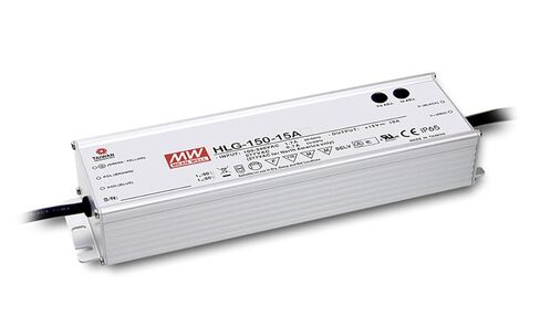 MEAN WELL HLG-150H-12 Single Output Switching Power Supply, 12 Volt, 12.5 Amp, Standard Model, 150 Watt in Saudi Arabia