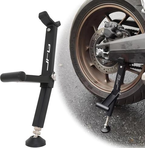 Motorcycle Rear and Front Wheel Lift Stand Trail Stand Easy And Portable-Second Generation New Design for Most Motorcycle Wheels in Saudi Arabia