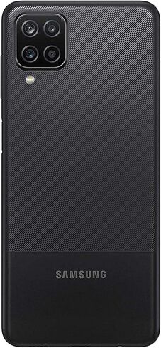 Samsung Galaxy A12 (32 جيجابايت، 3 جيجابايت) 6.5 بوصة HD+، كاميرا رباعية، بطارية 5000 مللي أمبير في الساعة، شبكة 4G Volte AT&T غير مقفلة (T-Mobile، Verizon، Metro) A125U (أسود) in Kuwait