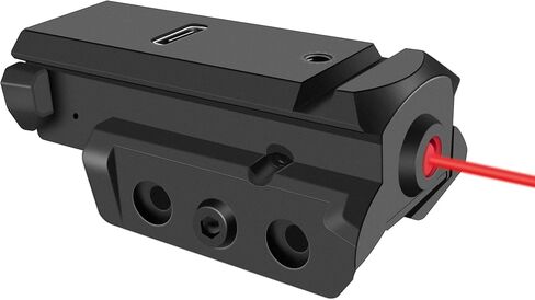 Rechargeable Red/Green Beam Laser Sight, Compact Tactical Low Profile Sight Laser Compatible with 20mm Picatinny Mount for bb Gun Pistol Handgun Rifle for Hunting in Kuwait