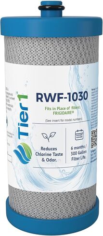 Tier1 WF1CB Refrigerator Water Filter 3-pk | Replacement for Frigidaire PureSource WFCB, RG100, WF284, NGRG-2000, Kenmore 469906, 469910, 9910, Fridge Filter in Saudi Arabia