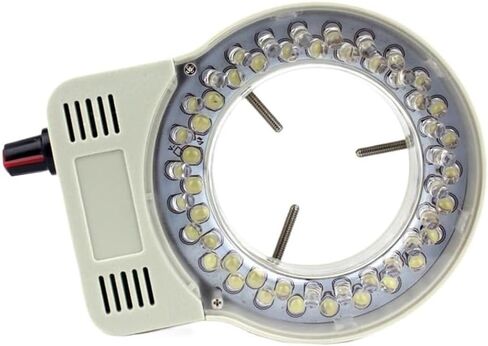 Microscope LED Ring Light Lamp for Microscope Excellent Circle Light Industrial Microscope Camera Light Source(52 LED EU Plug) in Saudi Arabia