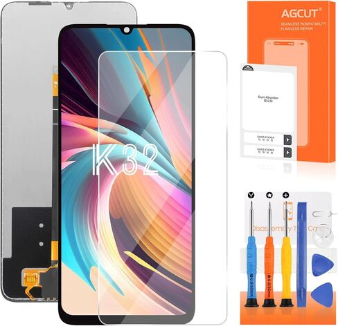 ل TCL K32 قطع غيار للشاشة ل TCL K32 K33 شاشة الكريستال السائل اللمس T513W محول الأرقام الجمعية إصلاح أجزاء لا الإطار in Saudi Arabia